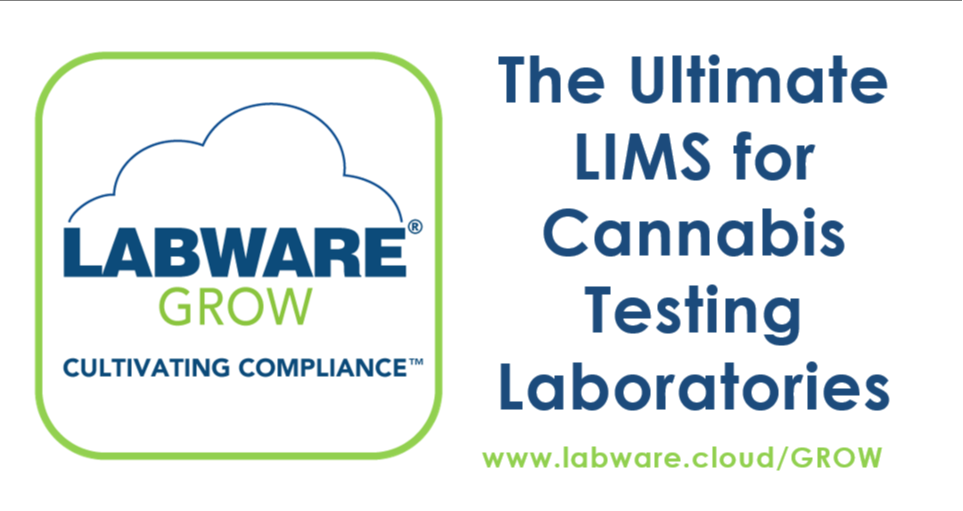LabWare GROW LIMS for Cannabis  & Hemp Testing Labs 1381
