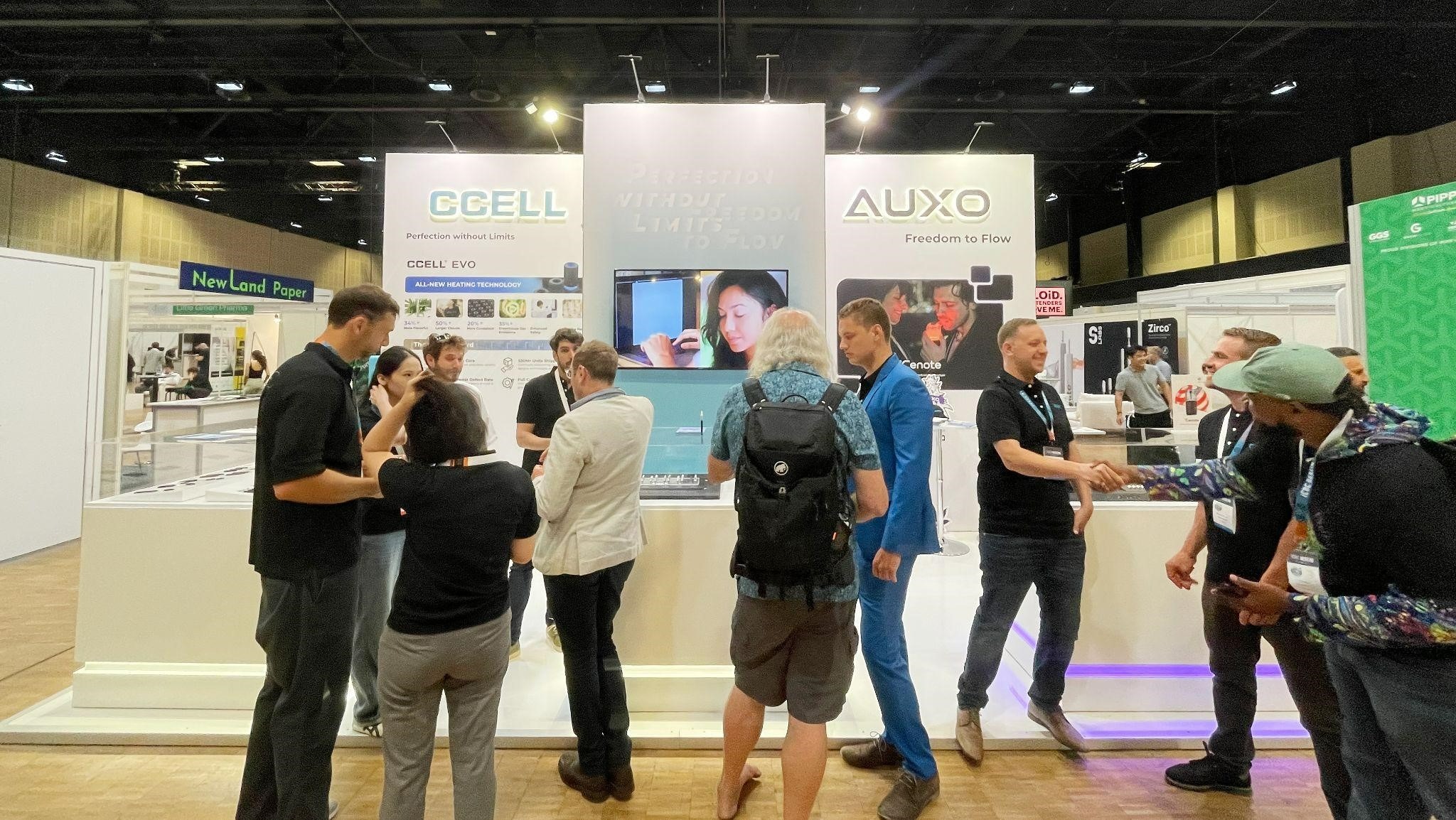 CCELL® and AUXO Generate Intense Interest, Industry Buzz at 2023 ICBC Berlin Expo 152