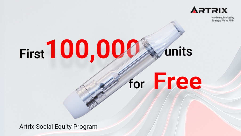 Artrix’s Commitment to Social Equity: 100,000 FREE 510 Carts Available for Cannabis Business Owners 544